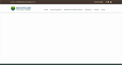 Desktop Screenshot of michiganhistorichomesforsale.com